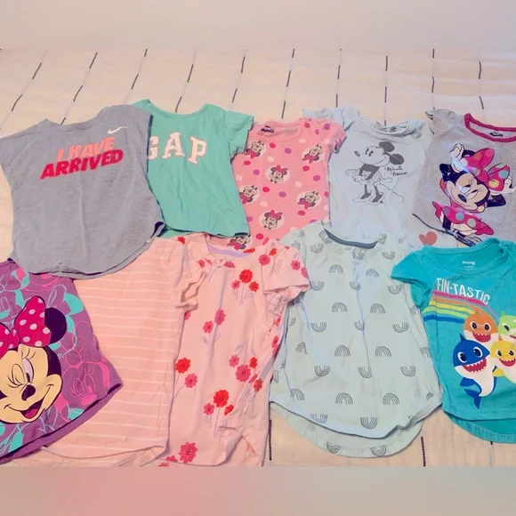 Tshirt lot - 3T Toddler Girl - Picture 1 of 15